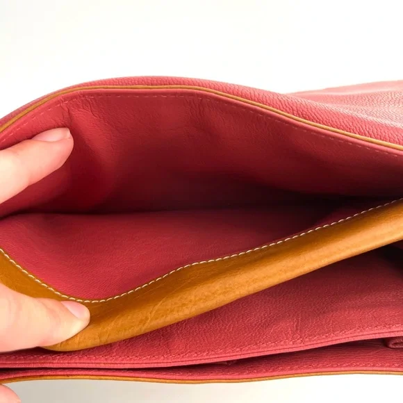 Prada Tan Leather Studded Shoulder Bag - Picture 10 of 13